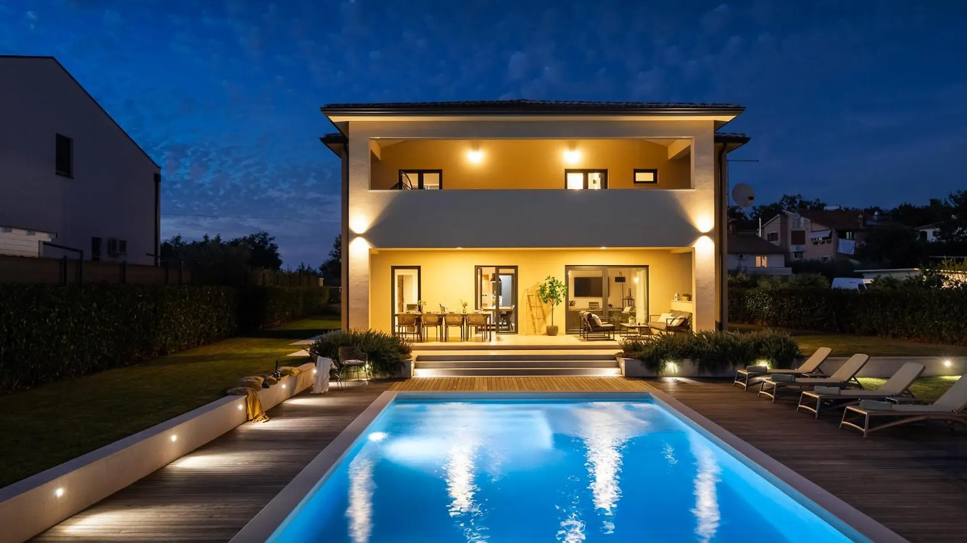 Modern Villa Amoroso With Pool In Porec Nova Vas  0*, Nova Vas (Porec)